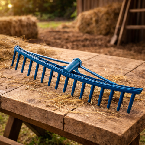 Greblă Fân Plastic 18 Dinți pentru Tijă Ø28 mm [1]