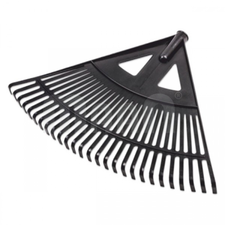 Gradină - GREBLA FRUNZE 580MM PLASTIC NEGRU PL