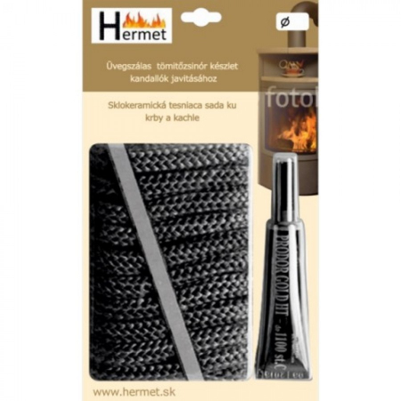 Fire, Sfoare, Ațe - KIT TERMOREZISTENT SNUR 4MM ADEZIV 100056