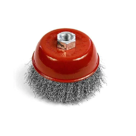 Gaurire și Șlefuire - PERIE OALA 100MM M14X2 ONDULATA