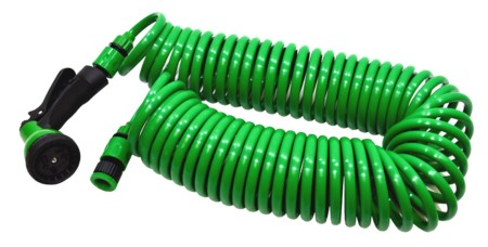 Accesorii de stropit - PISTOL APA 7FUNCTII CU FURTUN SPIRAL 15M CZ