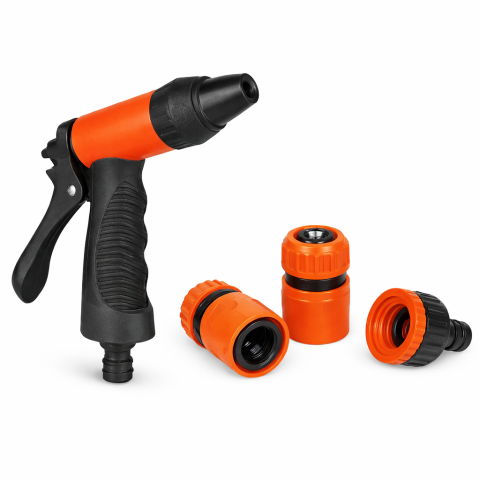 Accesorii de stropit - Pistol Tip Duză 1/2" cu Set Accesorii pentru Irigare