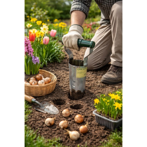 Plantator 73 mm, din Zinc, cu Mâner Ergonomic [2]