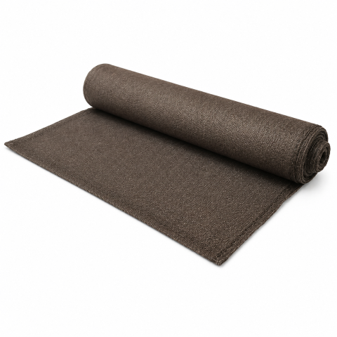 Prelate, Plase, Folii - Plasă de umbrire maro 1,5 x 10 m, 150 g/m² pentru protecție solară