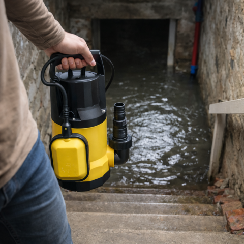 Pompă submersibilă 550W pentru evacuare apă [1]