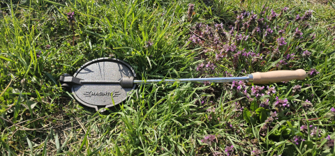 Presă pentru Prăjit Slănină din Fontă – 15×18 cm – Pentru Grătar și Plită [8]