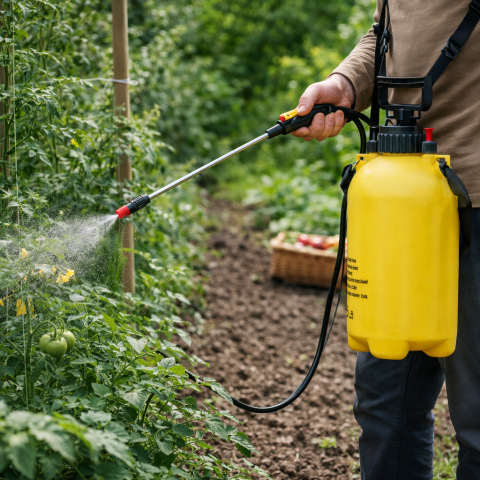 Pulverizator 5L KINGJET cu jet manual din plastic [1]