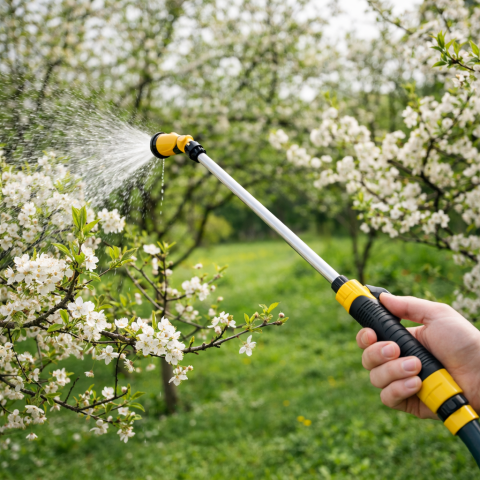 Pulverizator Duș 700 mm cu Duză din PVC pentru Stropire [1]