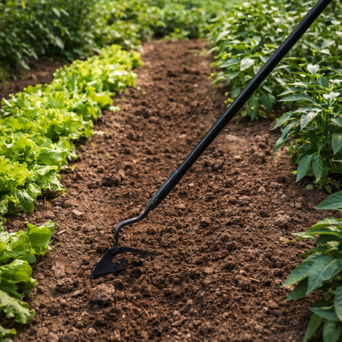 Sapa Metalică 700g cu Coada Metalică 160cm [2]