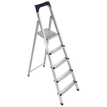 Scări din lemn și din aluminiu - SCARA METALICA ELIPS 4+1