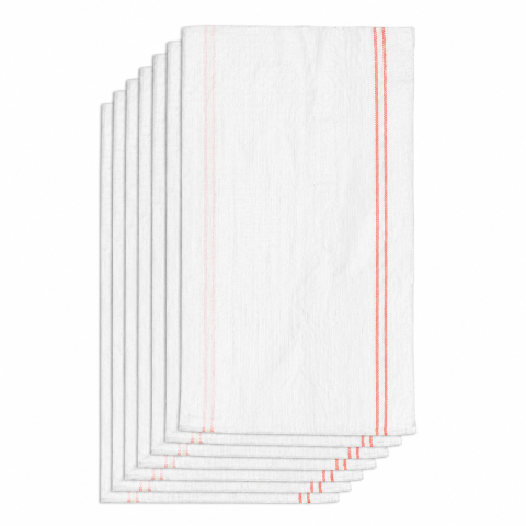 Saci - Set 100 Saci Rafie 55 × 110 cm, 62 g, dungă portocalie