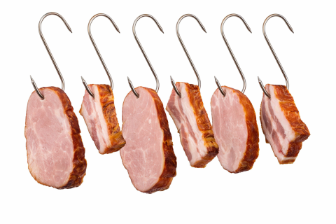 Set 5 Cârlige pentru Carne 13 cm pentru Uz Alimentar [2]