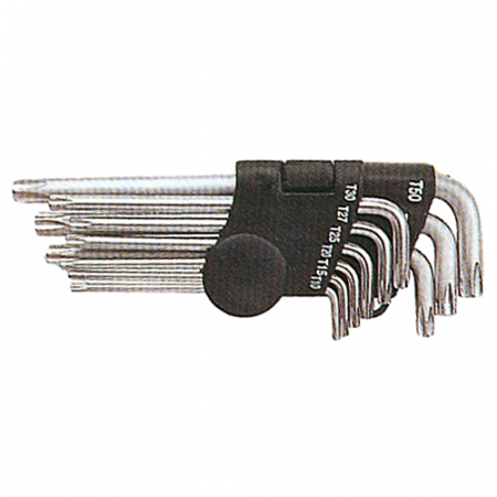 Chei tubulare, fixe și cu clichete - SET DE CHEI TORX 9 PIESE T10-T50MM