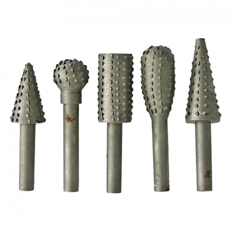 Gaurire și Șlefuire - SET DE RASPELE ROTATIVE E00731 5