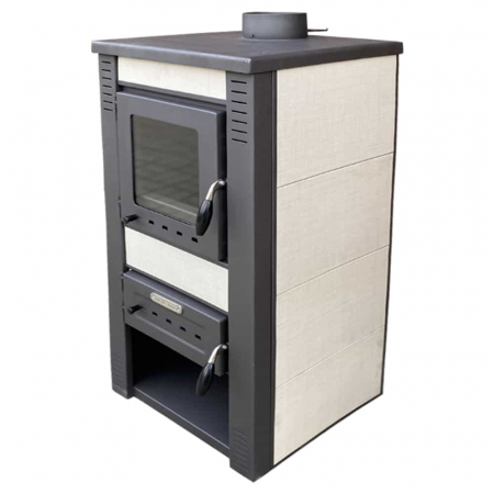 Sobe si Seminee - TERMOSEMINEU ALPINA 30KW CREAM