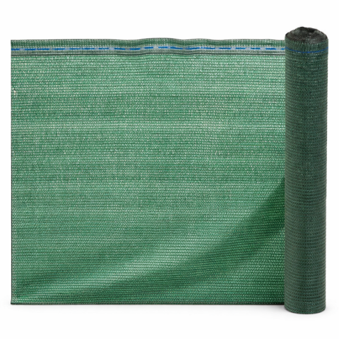 Prelate, Plase, Folii - Țesătură de Umbrire Verde 80 g/m² 2x10 m pentru Umbrire