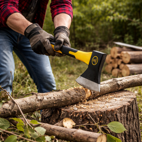 Topor 600 g cu Mâner din Fibră de Sticlă – Strend Pro, Ergonomic și Rezistent [1]