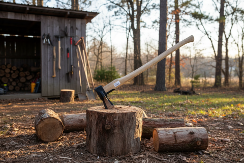 Topor cu Pană 2 kg cu Coadă din Lemn – Puternic și Tradițional [2]