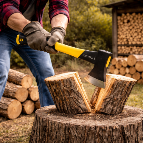 Topor Forjat Harghita 1,4 kg cu Mâner din Lemn 80 cm – Pentru Gospodărie și Outdoor [2]