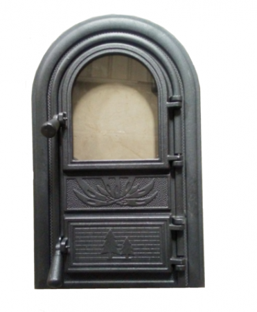 Uși, Plite și accesorii - Ușă pentru Șemineu VITRUM – cu Geam Termorezistent