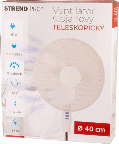 VENTILATOR 40CM 45W PICIOR TELESCOPIC [2]
