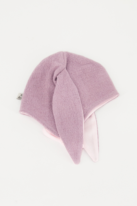 Caciuliță dublată din lână -Roz [2]