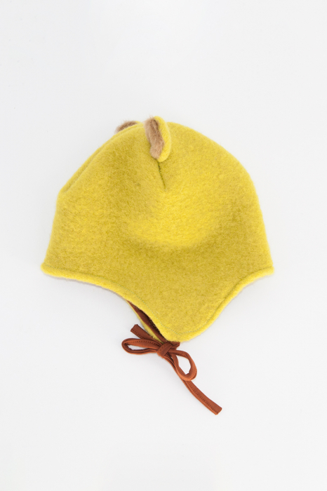 Caciuliță dublată lână fiartă - frog [2]