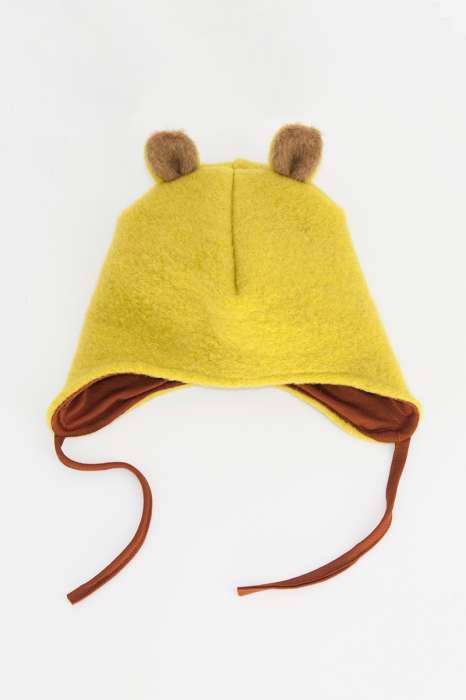 Caciuliță dublată lână fiartă - frog [4]