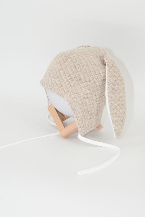 Caciuliță dublată lână - Bej [3]