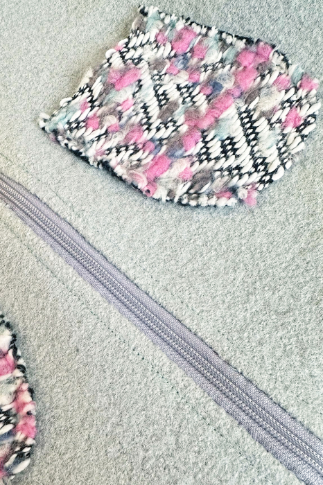 Capă din lână 100% - Iepuras Mint [2]