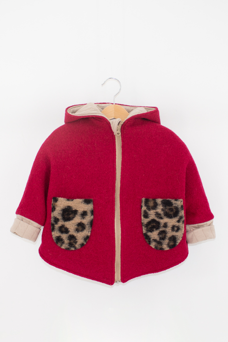 Capă din lână 100% - Iepuras Rosu [2]