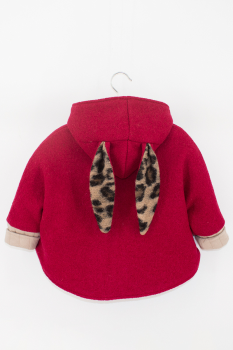 Capă din lână 100% - Iepuras Rosu [3]