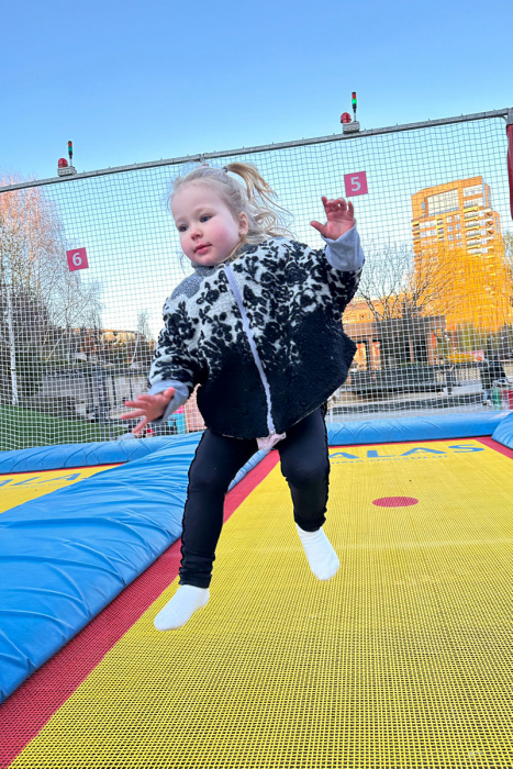 Capă din lână fiartă Oversized Degrade cu Flori [2]