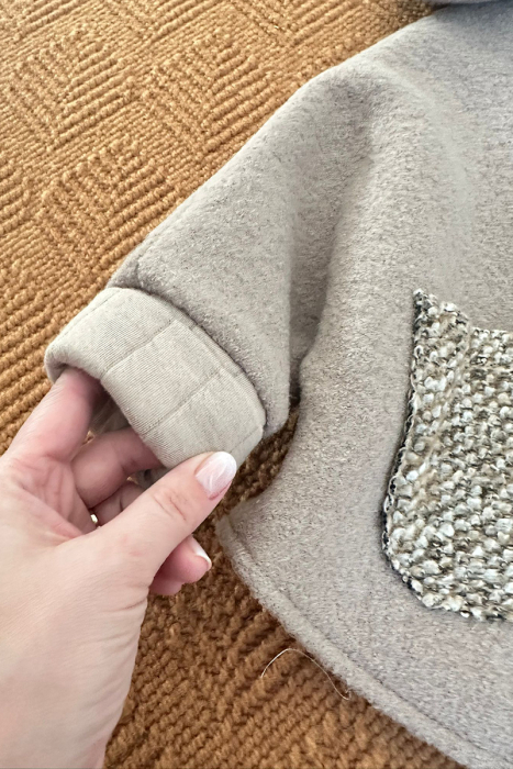 Capă din lână 100% - Iepuras Crem [4]