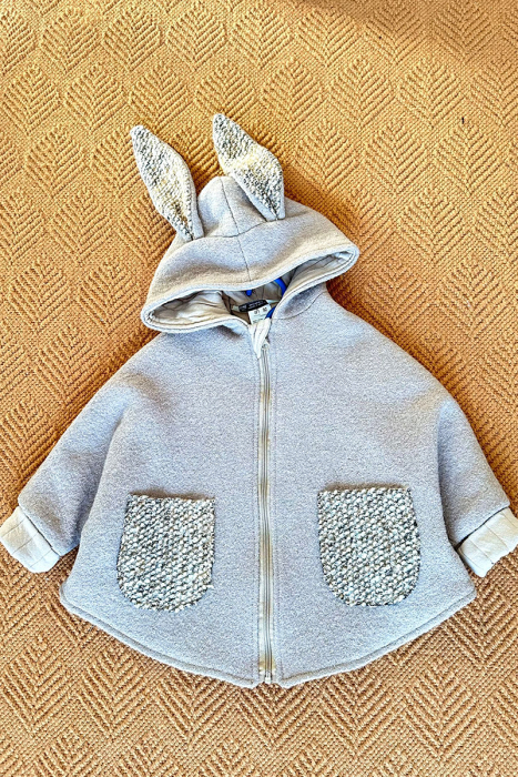 Capă din lână 100% - Iepuras Crem [6]