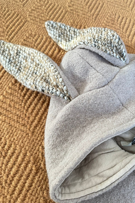 Capă din lână 100% - Iepuras Crem [3]