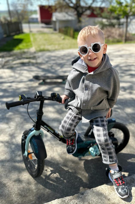 Capă Oversized din bumbac plusat  - Gri [2]