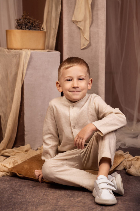 Compleu din IN pentru baieti - Nude [2]