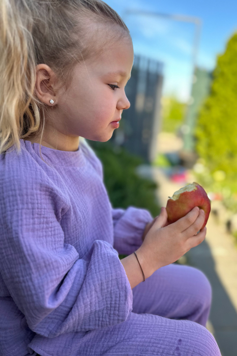 Compleu din muselina Fetite -Liliac [2]