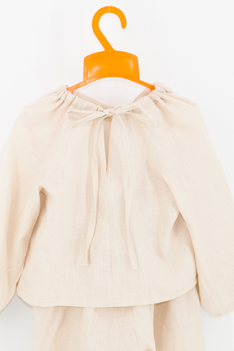 Compleu din IN pentru fetite - Nude [5]