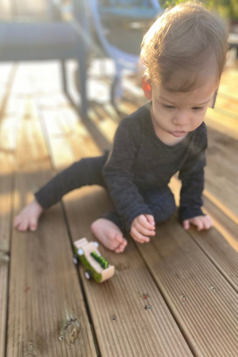 Compleu Lana - Prim Strat Albastru [3]