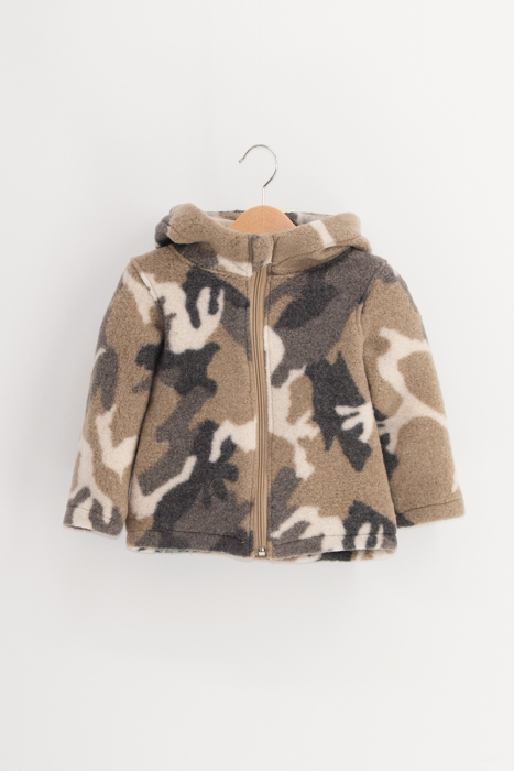 Hanorac Lână Fleece Cu Fermoar -Camuflaj [3]