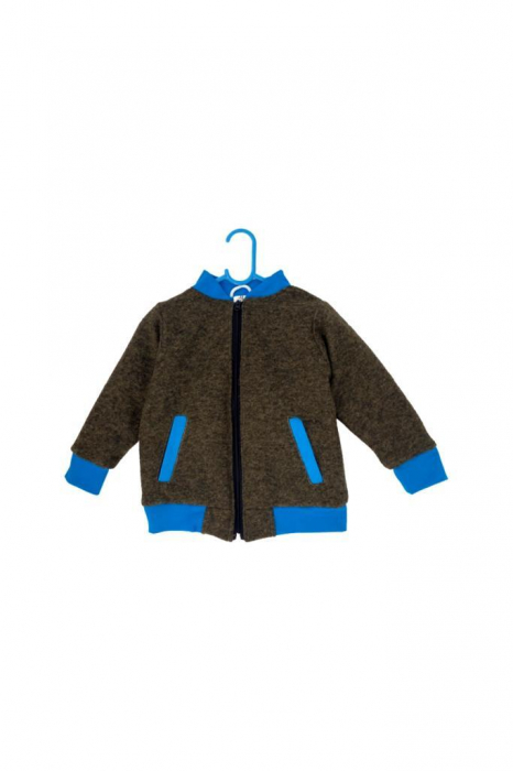 Jacheta din lana fiarta - Brown [1]
