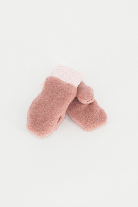 Mănuși lână Fiartă - Light Pink [1]