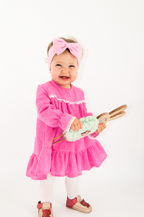 Rochie cu mânecă lungă Dotty Roz [3]