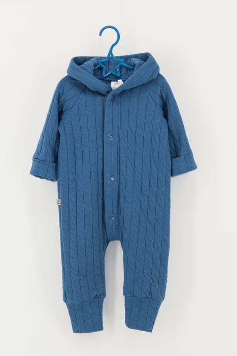 Salopetă Copii Bumbac Matlasat - Iepuras Albastru [2]