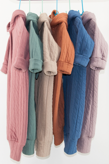 Salopetă Copii Bumbac Matlasat - Iepuras Albastru [5]