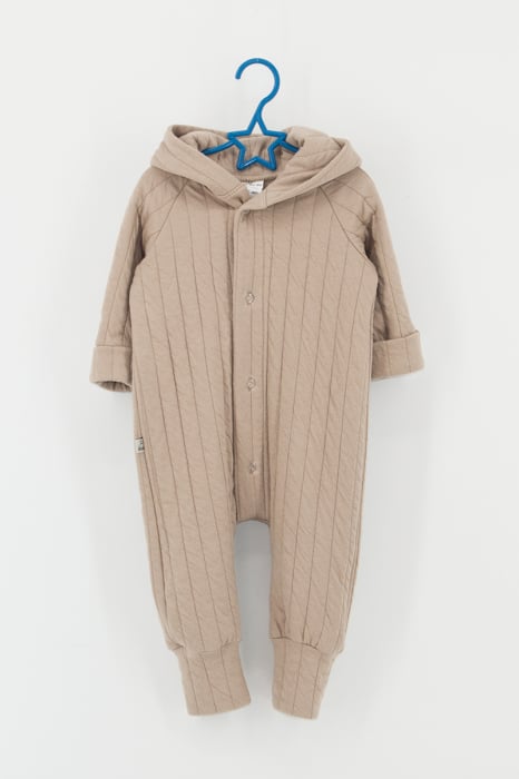 Salopetă Copii Bumbac Matlasat - Iepuras Crem [2]