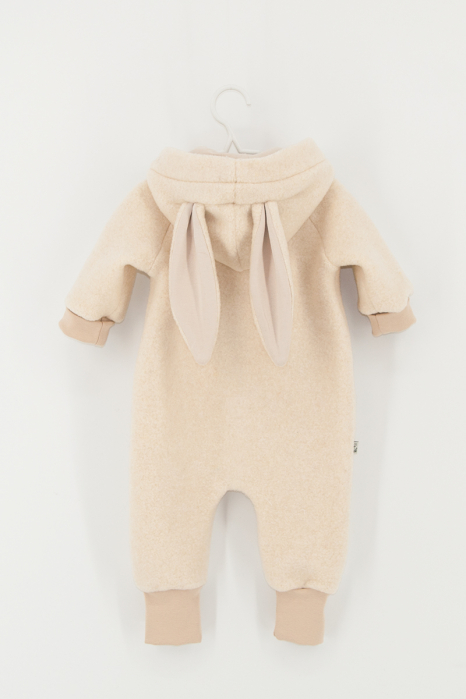 Salopetă din Lână Fiartă Fara Dublura - Unt [2]