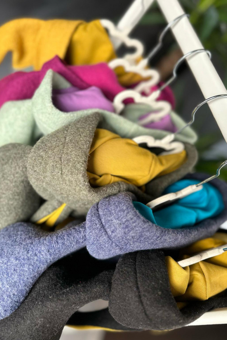 Salopetă din Lână Fiartă Fara Dublura - Albastru [2]